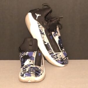 Nike Air Jordan Team Hustle Basketball Sneakers, M9.5, Exc Pre-owned Cond.